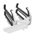 Skylon SkyLock Pro-4 Locking Board Racks Malibu / Axis - Pair - 2009-Current [White] 6