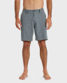 Quiksilver Union Heather Amphibian Hybrid Shorts [Black] 3