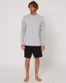 Follow Hybrid T-Shirt L/S [Light Grey]