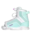 Ronix August Stage 1 Girl's Wakeboard Bindings [White/Mint] 2