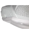 Ronix One Intuition Wakeboard Bindings [White Elephant/Chrome] 7
