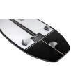 Ronix Wave King XL Flyweight Skim Wakesurf Board 5'4 [Arctic White/Black] 7