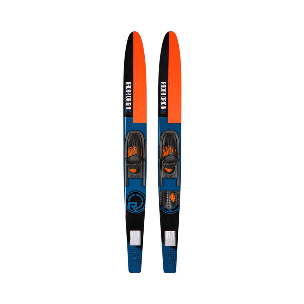 67 - Origin Combos w/ Adj Horseshoe Bindings - Black / Blue