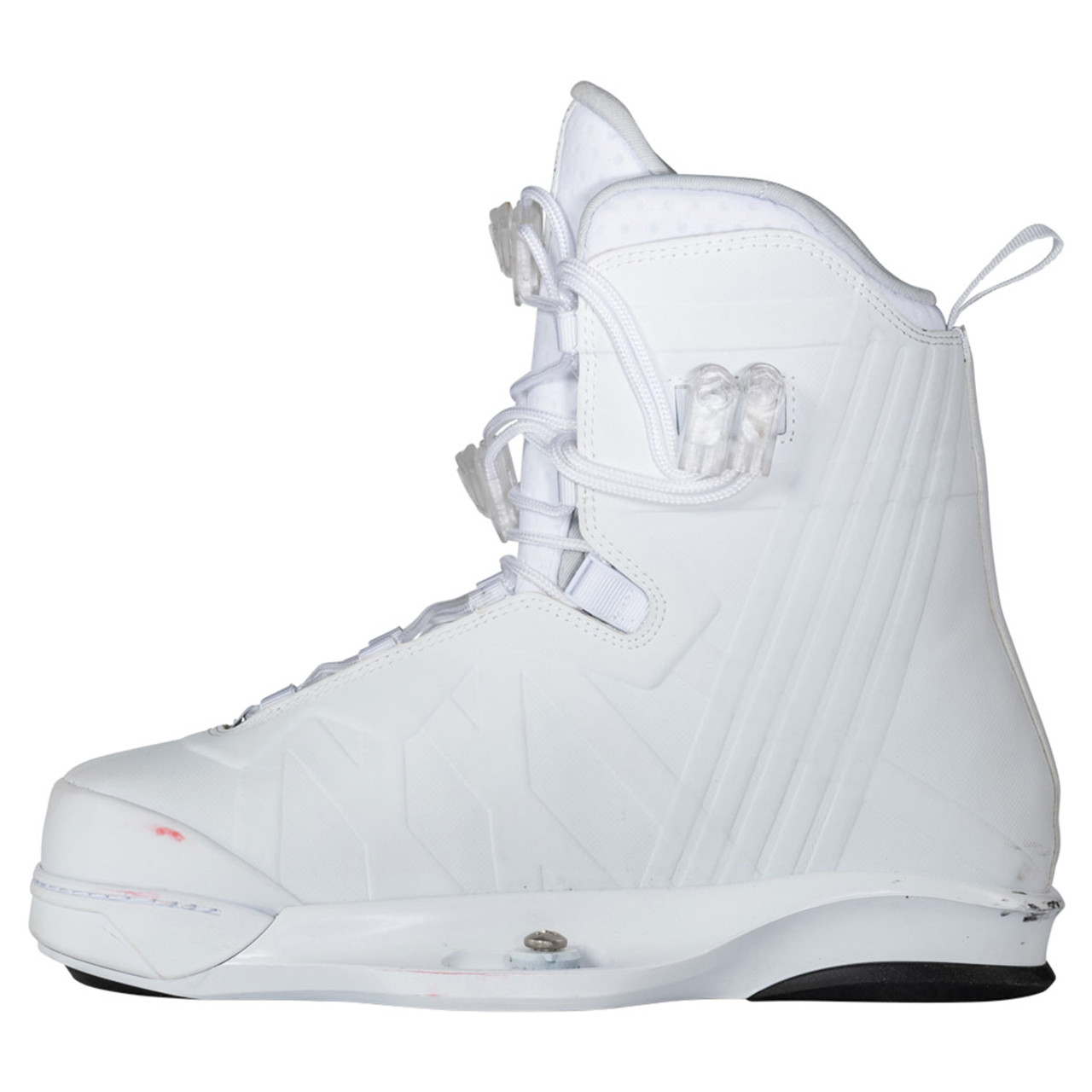 Liquid Force 2024 Aero 6X White Wakeboard Bindings