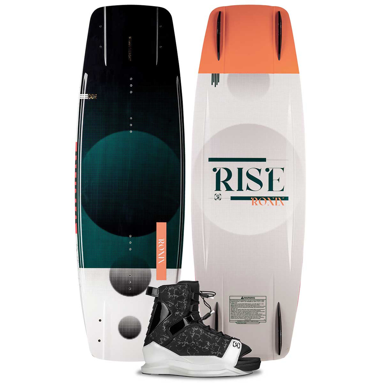 Ronix Rise Women's Wakeboard With Halo Bindings Package