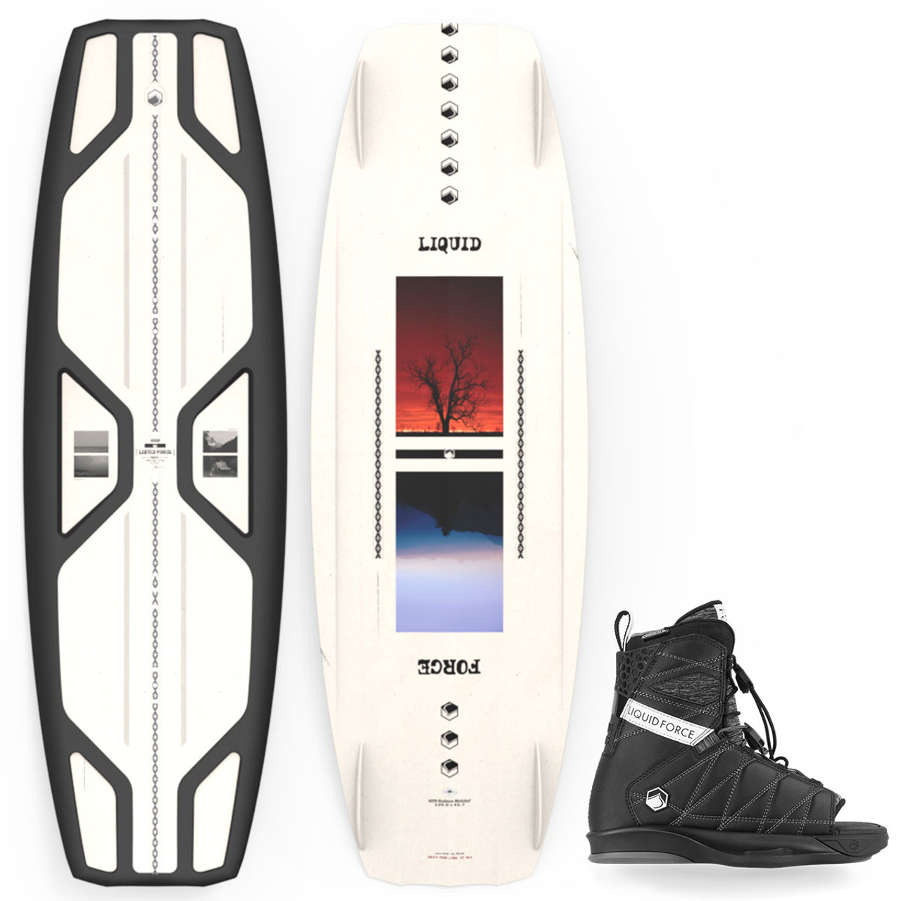 2023 Liquid Force Unity Aero Core Wakeboard Package with Classic