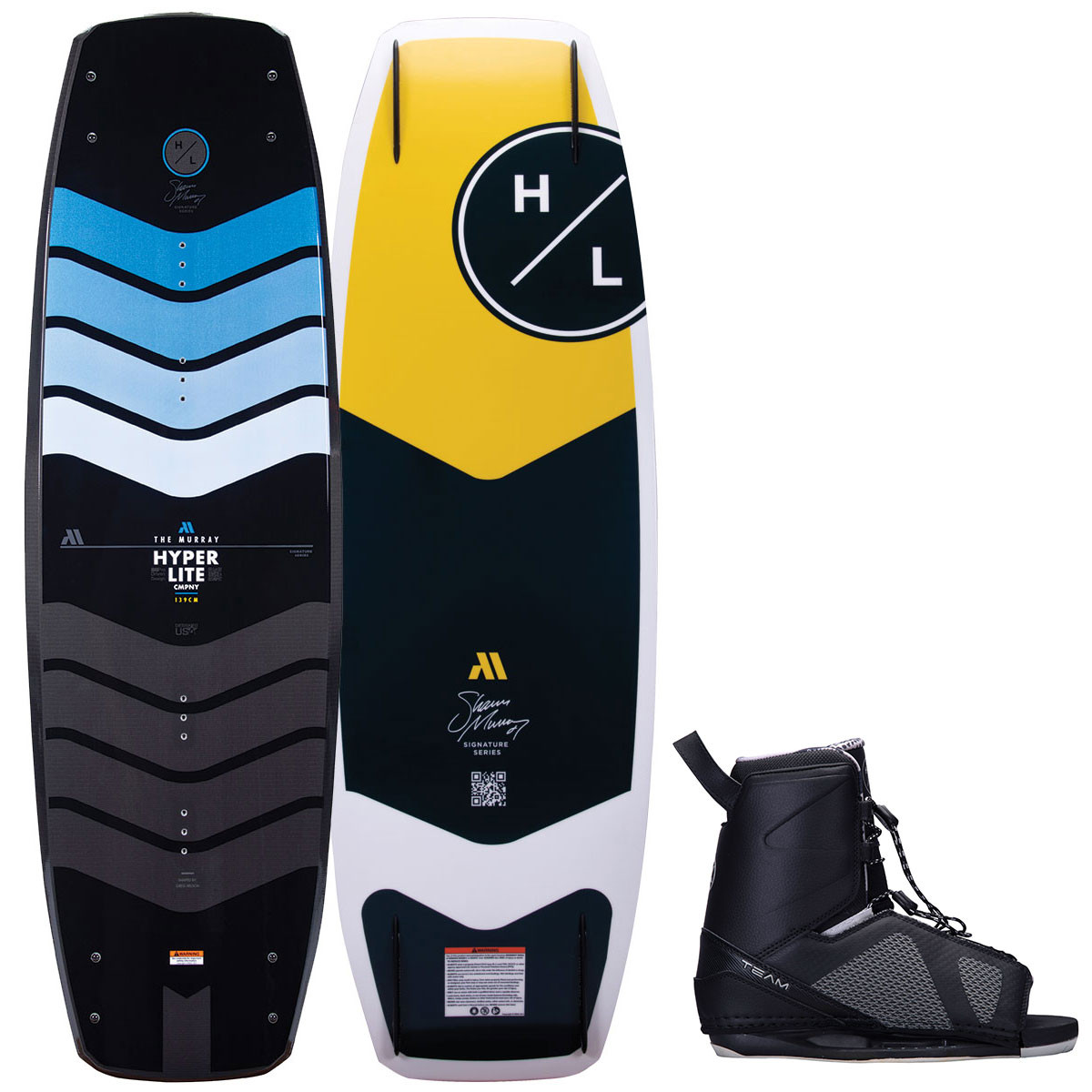 Hyperlite 2023 Murray Wakeboard & Team OT Binding Package