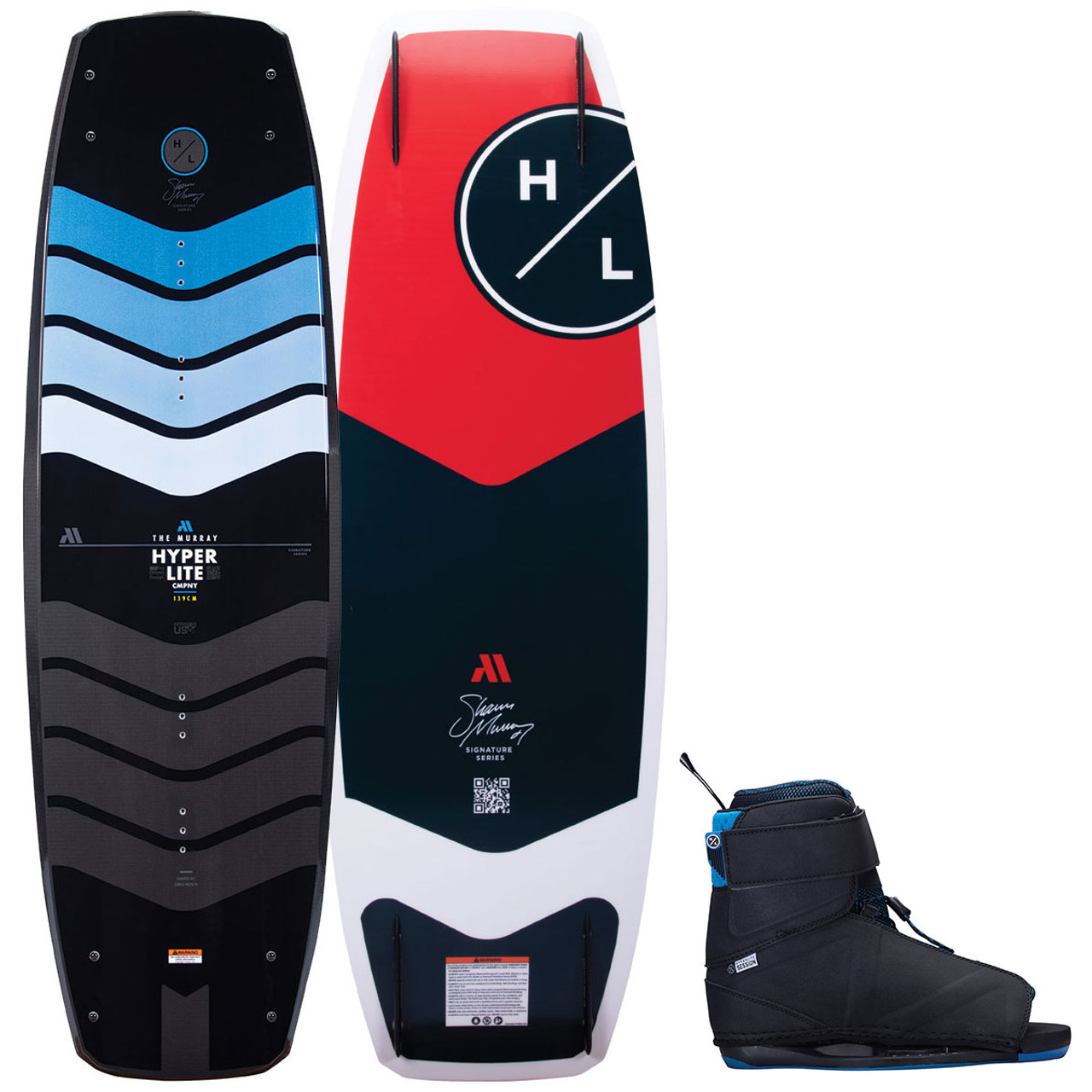 Hyperlite 2023 Murray Wakeboard & Session Binding Package