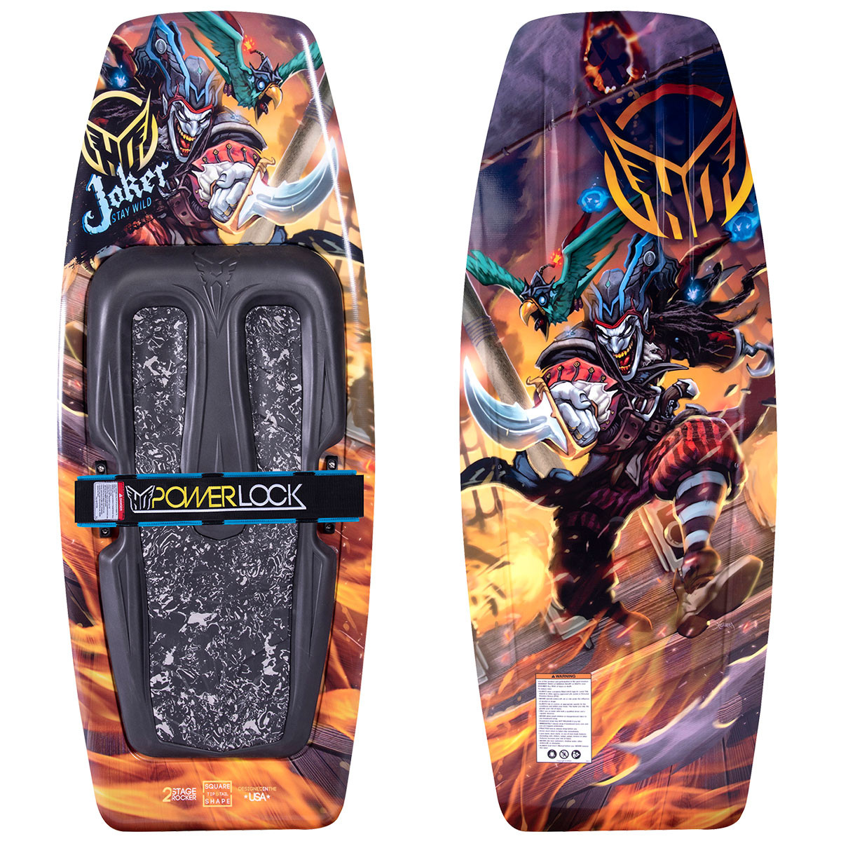 HO Sports Joker Kneeboard w/ Powerlock Strap