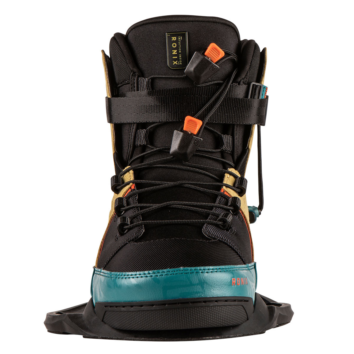 Ronix Atmos EXP Wakeboard Bindings 2022 - Heat Moldable Liner, AutoLock Straps, Lightweight & Walkable