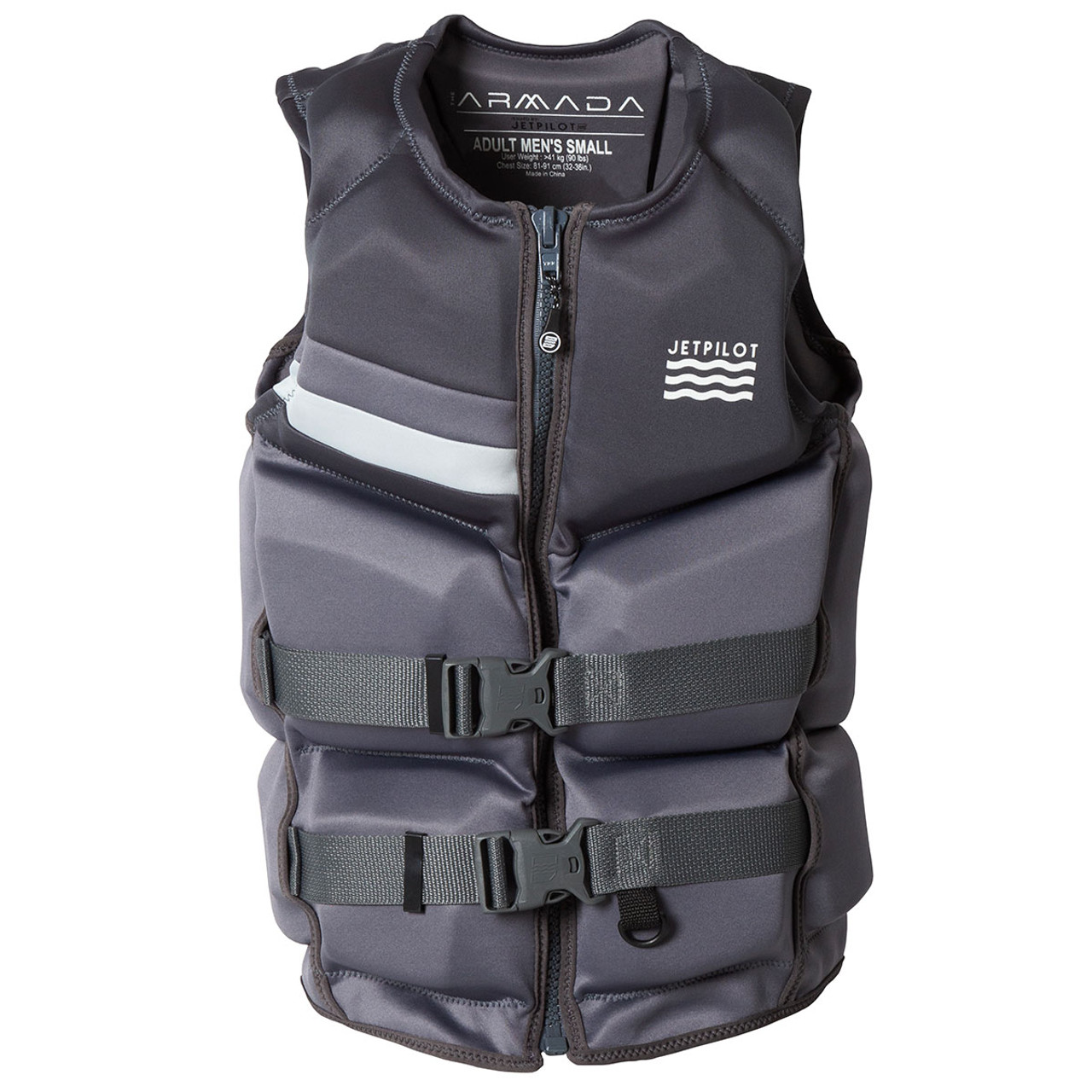 JetPilot Armada Neoprene CGA Life Vest Dark Grey 2024