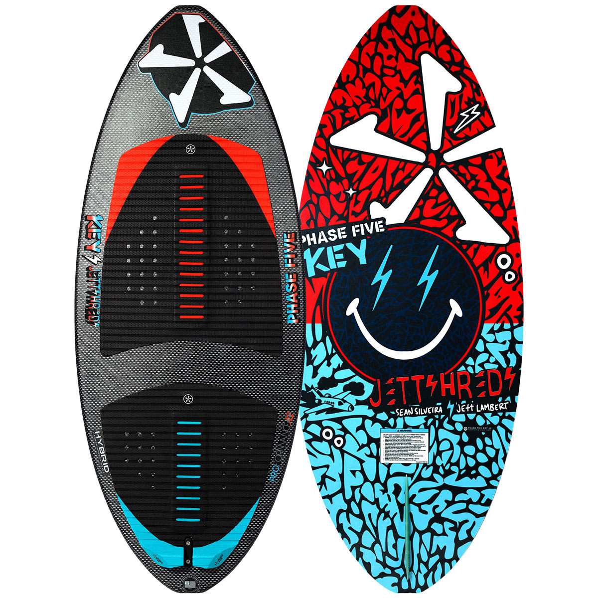 Phase 5 Key Jett Shreds Skim Wake Surf Board