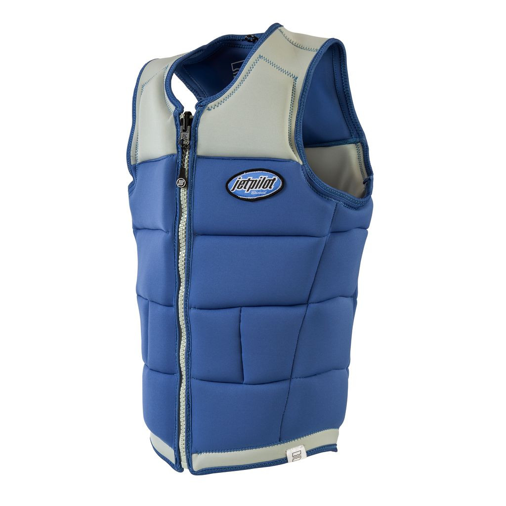 Jetpilot Draftline Comp Life Vest [Blue/Silver] 2026