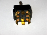 MasterCraft Toggle Switch Red LED 3 Position 8 Prong