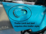 Trailer Lock Out Key