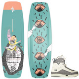 Liquid Force 2023 Peak Wakeboard with Peak 4D Bindings