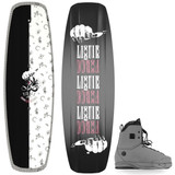 Liquid Force 2023 Virago Women's Wakeboard with Idol 6X Bindings