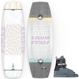 Liquid Force 2023 M.E. 134 Women's Wakeboard Package with Transit Bindings