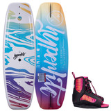 Hyperlite 2023 Girls Divine Jr Wakeboard Package with Jinx Bindings