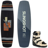 Slingshot Bearden 156cm Wakeboard Package w/ KTV Bindings 2023