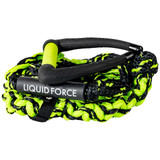 Liquid Force Surf DLX Coil 9" Wakesurf Rope & handle Combo (Black/Green)