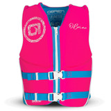 O'Brien Traditional Youth CGA Life Jacket (Pink/Aqua) 2023