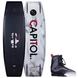 Hyperlite Capitol Wakeboard Package w/ Capitol Bindings 2023