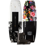 Ronix Quarter 'Til Midnight Women's Wakeboard Package w/ Rise Bindings 2024