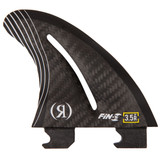 Ronix 3.5 in. Fin-S 2.0 Flo Thru Left Surf Fin (Carbon) 2