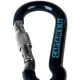 Captain's Kit - Vinyl Dipped Locking Carabiner - Stainless Steel 11mm 2