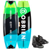 O'Brien System Kid's Wakeboard Package w/ Clutch Bindings 2