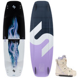 Slingshot Contrast Wakeboard Package w/ Copycat Bindings 2024