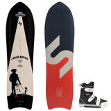 Slingshot Space Rover Wakeboard Package w/ KTV Bindings