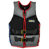 Ronix Driver's Ed Capella 3.0 Teen Boy's CGA Life Jacket [Grey/Black]
