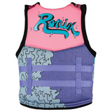 Ronix August Girl's CGA Life Jacket - Youth (50-90lbs) [Pink/Purple] 2