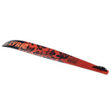 Radar Lyric Graphite Women's Waterski [Carbon/Matte Black/Pressed Petal] 3