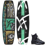 Liquid Force Apex Wakeboard Package w/ Tao 6X Bindings [Black]