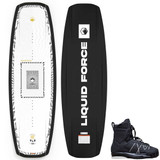 Liquid Force FLX Wakeboard Package w/ Tao 6X Bindings [Black]