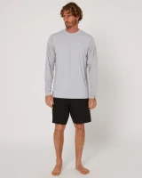 Follow Hybrid T-Shirt L/S [Light Grey]
