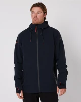 Follow Spray Zip Through Jacket [Black]