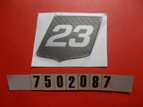 Decal - "X23" Designator 2016