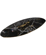 Ronix Osmo Dark Matter Skim Wakesurf Board [Black/Gold Treasure] 5