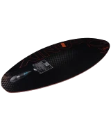 Ronix Carbon Air Core 4 Skim Wakesurf Board [ Metallic Black/Red] 5