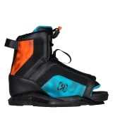 Ronix Vision Stage 1 Kid's Wakeboard Bindings [Black/Blue/Hot Red]
