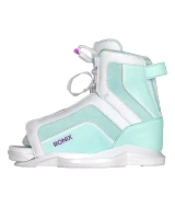 Ronix August Stage 1 Girl's Wakeboard Bindings [White/Mint] 2