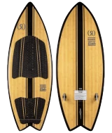 Ronix Fish Koal Classic Wakesurf Board [Glossy Bamboo/Black]