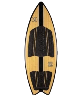 Ronix Fish Koal Classic Wakesurf Board [Glossy Bamboo/Black] 2