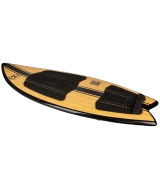 Ronix Fish Koal Classic Wakesurf Board [Glossy Bamboo/Black] 4
