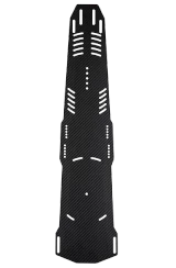Radar Carbon/G10 Sequence Universal Boot Plate w/ bar 2027 2