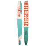 Radar Session Women's Water Ski [Cream/Teal]